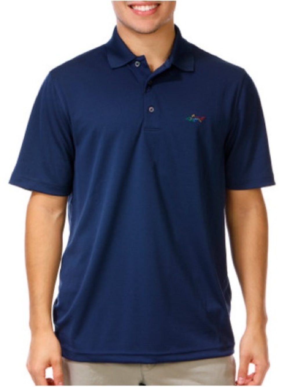 Greg Norman Golf Polo Pique Shark